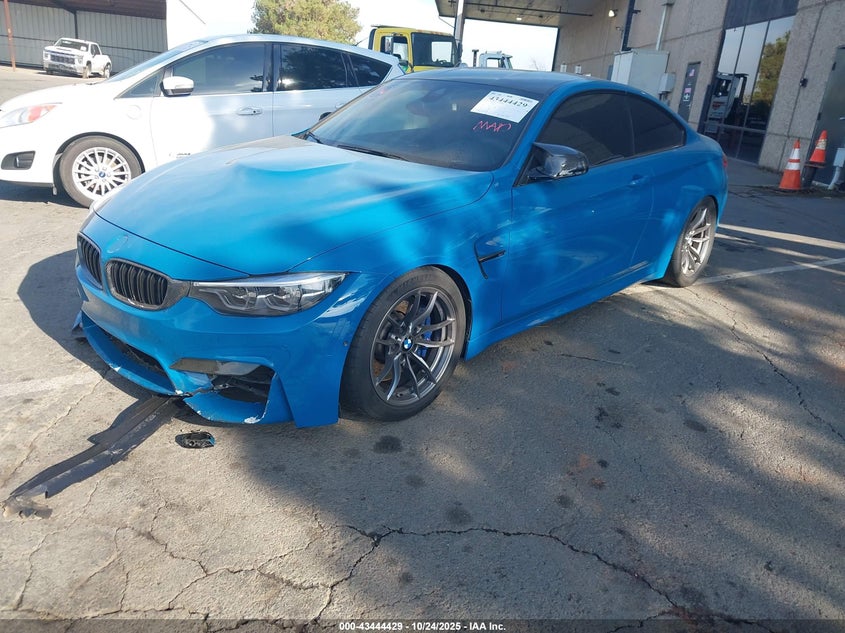 Vin: wbs4y9c5xjac86842, lot: 43939280, bmw m4 20182