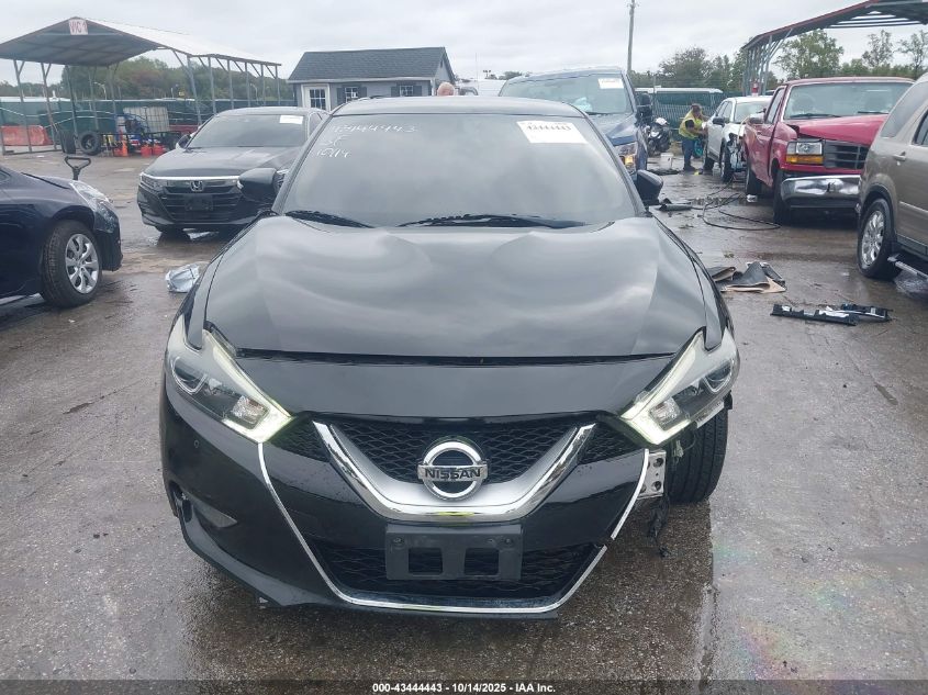 2018 Nissan Maxima 3.5 Sr VIN: 1N4AA6AP1JC394145 Lot: 43444443