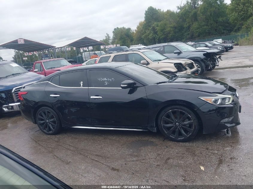 2018 Nissan Maxima 3.5 Sr VIN: 1N4AA6AP1JC394145 Lot: 43444443
