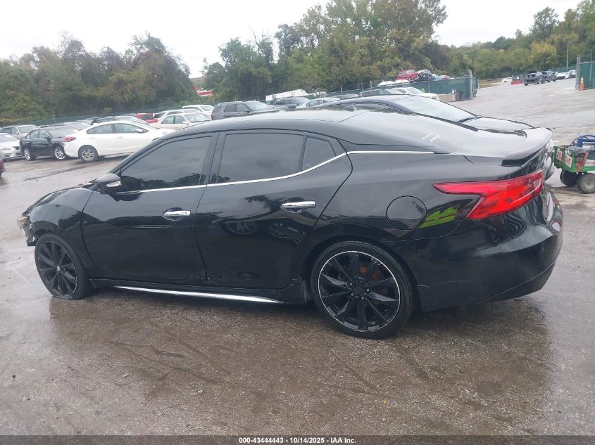 2018 Nissan Maxima 3.5 Sr VIN: 1N4AA6AP1JC394145 Lot: 43444443
