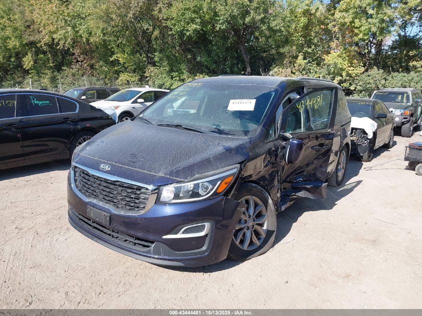 2019 KIA SEDONA EX - KNDMB5C17K6537056