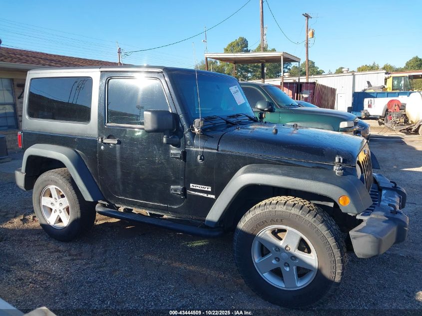 2013 Jeep Wrangler Sport VIN: 1C4AJWAG4DL627904 Lot: 43444509