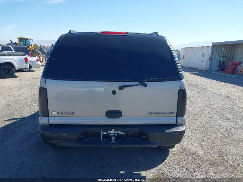 2004 Chevrolet Tahoe Ls VIN: 1GNEC13T64R133153 Lot: 43444533