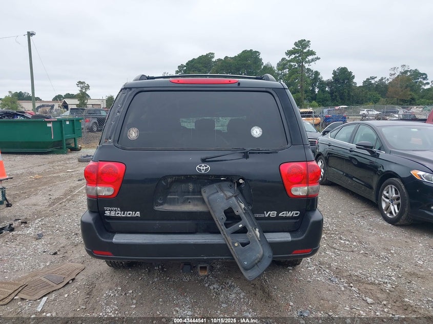 2006 Toyota Sequoia Sr5 V8 VIN: 5TDBT44A56S269112 Lot: 43444541