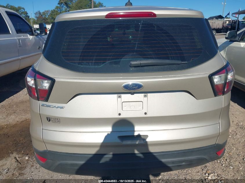 2018 Ford Escape S VIN: 1FMCU0F70JUC27040 Lot: 43444553