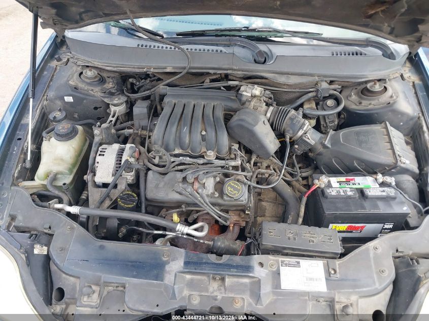 2002 Mercury Sable Gs VIN: 1MEFM50U72A619155 Lot: 43444721