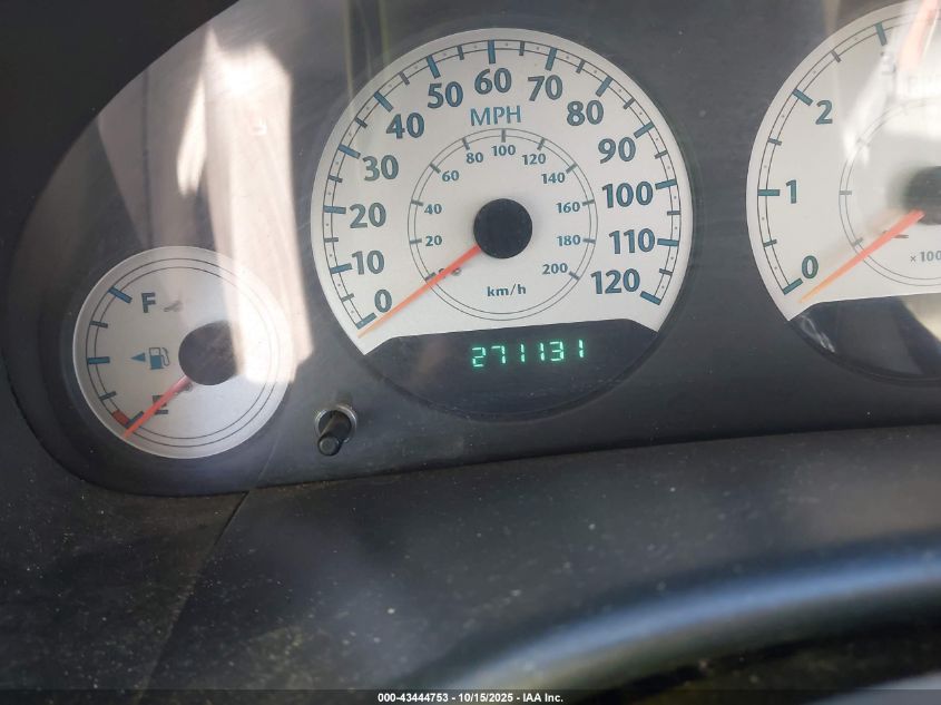 2005 Chrysler Town & Country Lx VIN: 2C4GP44R75R309732 Lot: 43444753