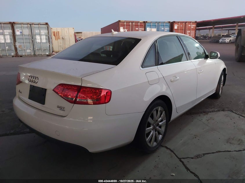 Vin: wauffafl4an037182, lot: 43939710, audi a4 2.0t premium 20104