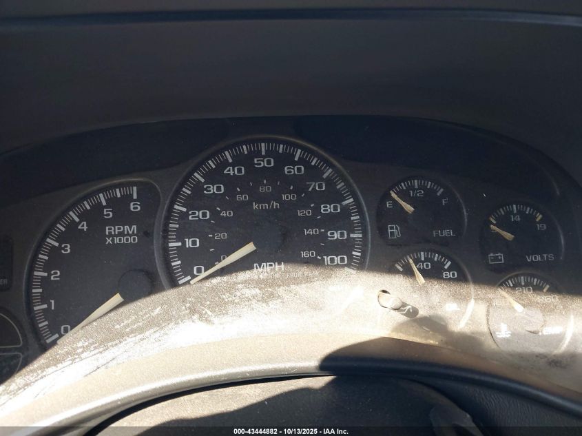 2002 Chevrolet Avalanche 1500 VIN: 3GNEC13T42G162499 Lot: 43444882