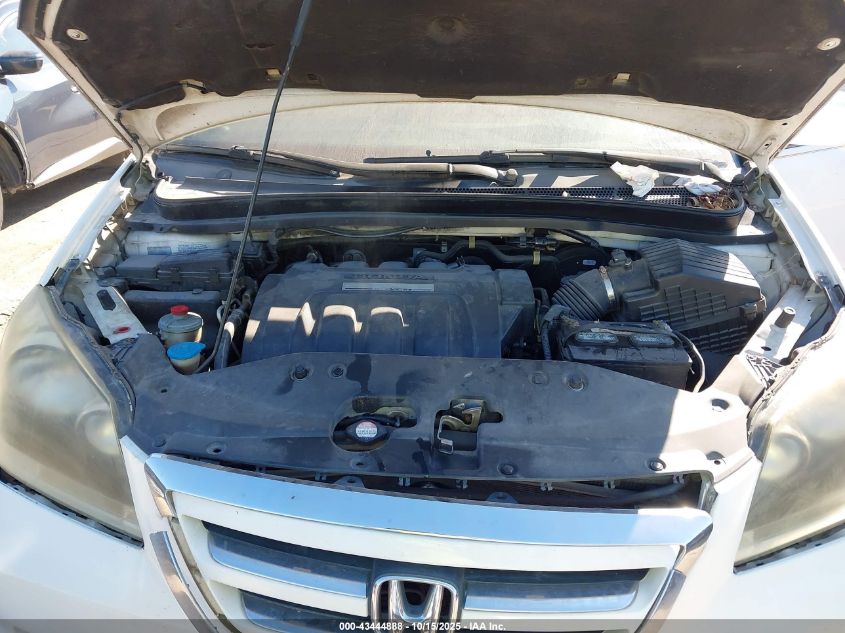 2007 Honda Odyssey Ex-L VIN: 5FNRL38747B412936 Lot: 43444888