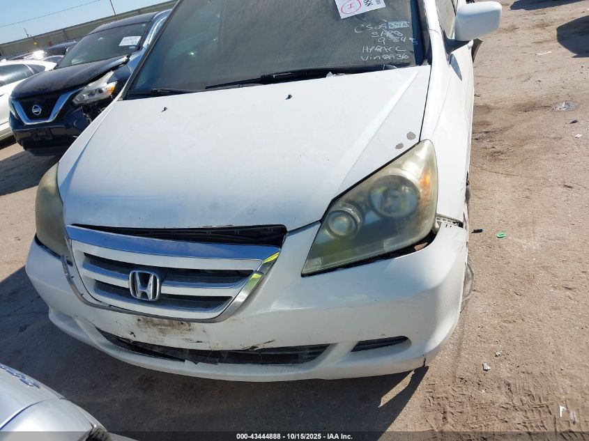 2007 Honda Odyssey Ex-L VIN: 5FNRL38747B412936 Lot: 43444888