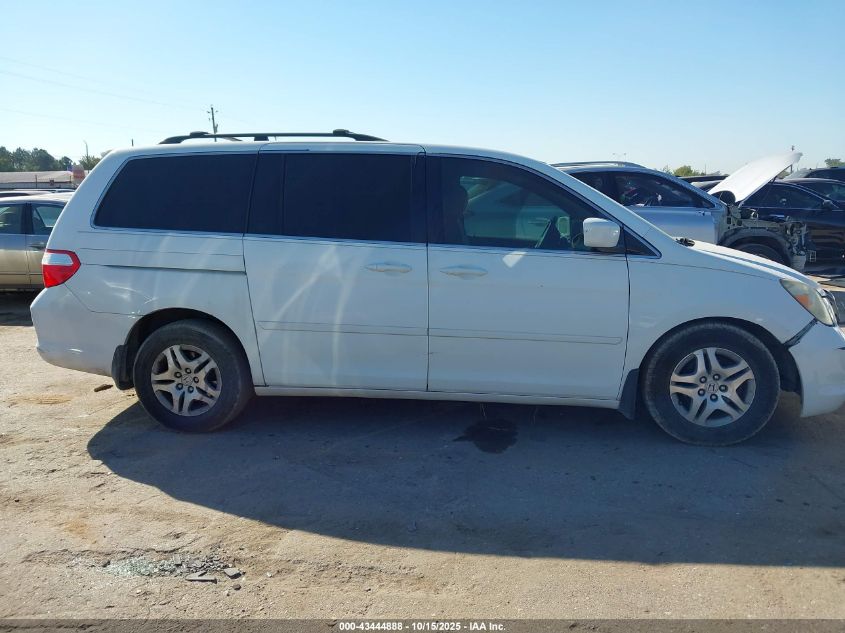 2007 Honda Odyssey Ex-L VIN: 5FNRL38747B412936 Lot: 43444888