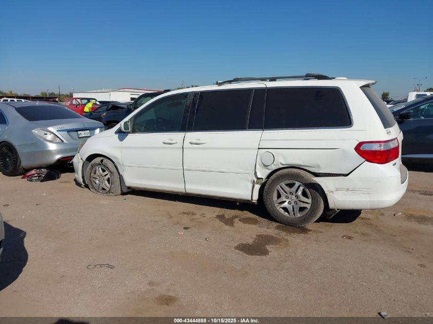 2007 Honda Odyssey Ex-L VIN: 5FNRL38747B412936 Lot: 43444888