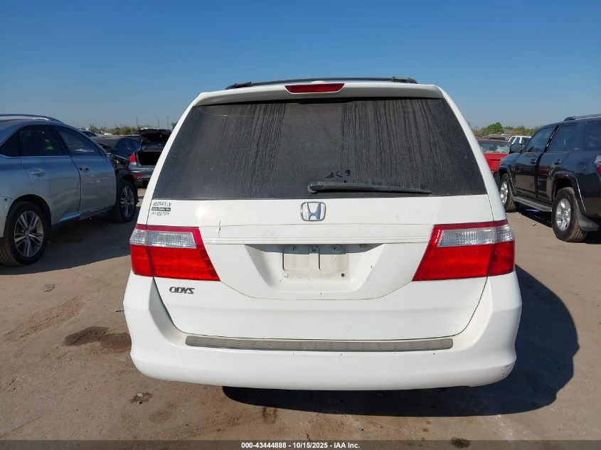 2007 Honda Odyssey Ex-L VIN: 5FNRL38747B412936 Lot: 43444888