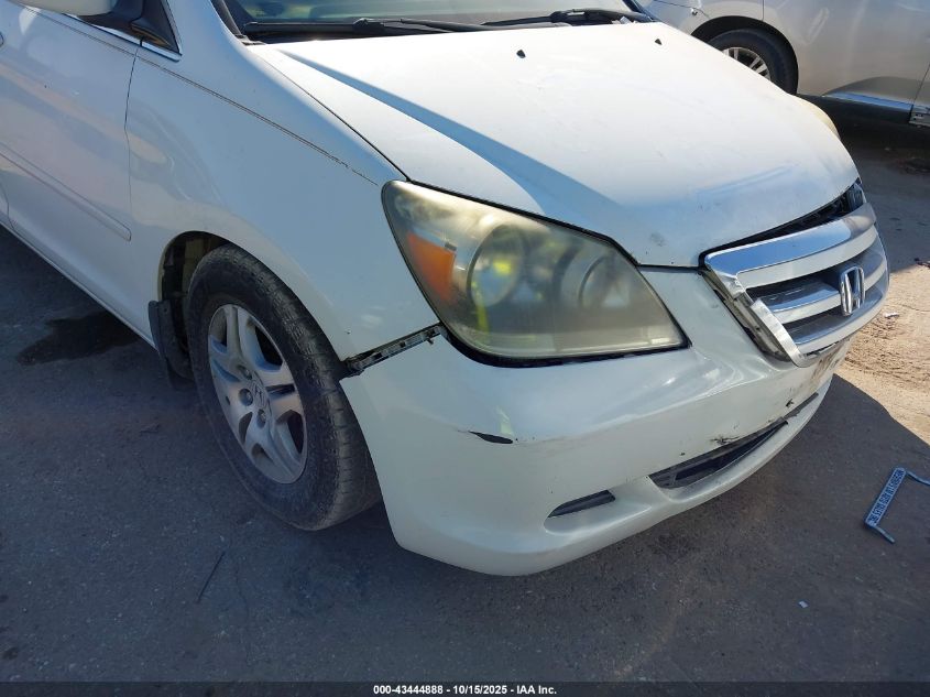 2007 Honda Odyssey Ex-L VIN: 5FNRL38747B412936 Lot: 43444888