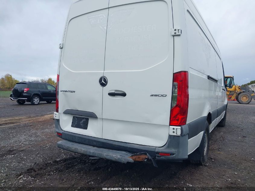 2019 Mercedes-Benz Sprinter 2500 High Roof V6 VIN: WD4PF1CDXKT002685 Lot: 43445070