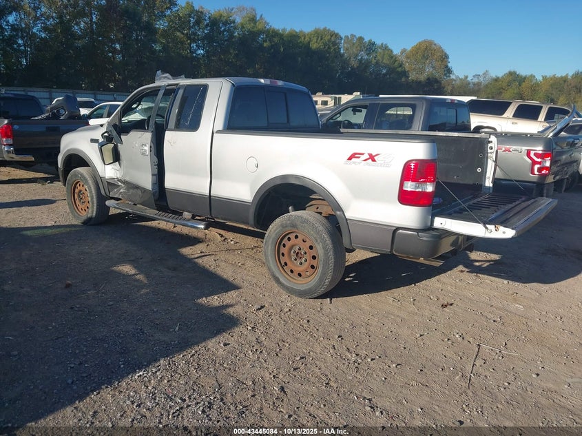 2008 Ford F-150 Fx4/Lariat/Xl/Xlt grey truck gasoline 1FTPX14538KE41112 photo #4