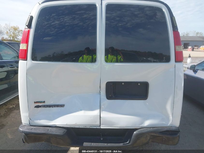 2010 Chevrolet Express 2500 Work Van VIN: 1GCZGFBA8A1136755 Lot: 43445131