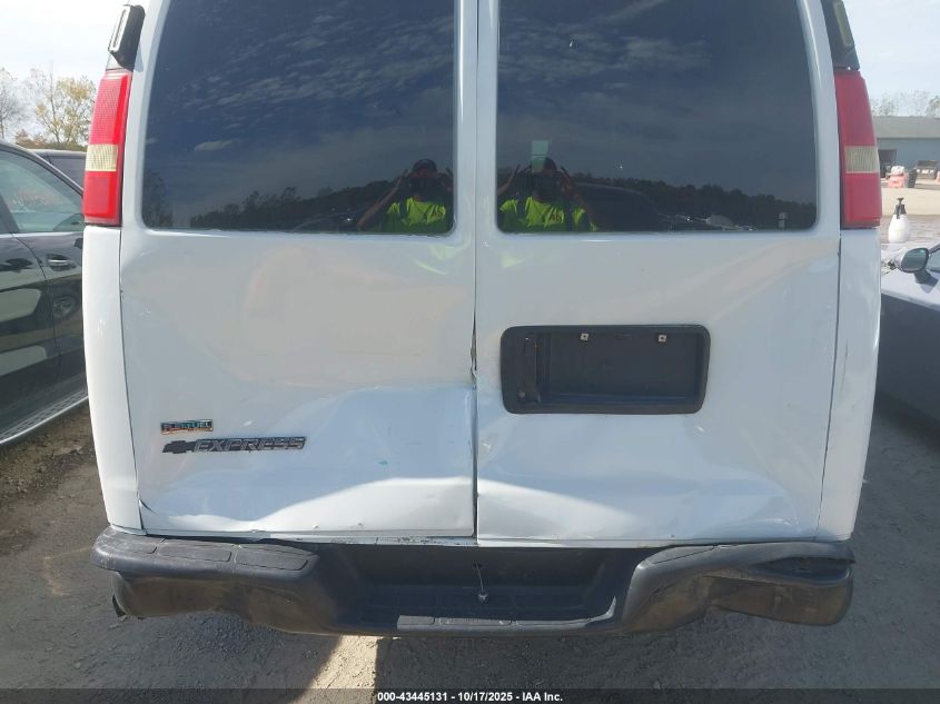 2010 Chevrolet Express 2500 Work Van VIN: 1GCZGFBA8A1136755 Lot: 43445131