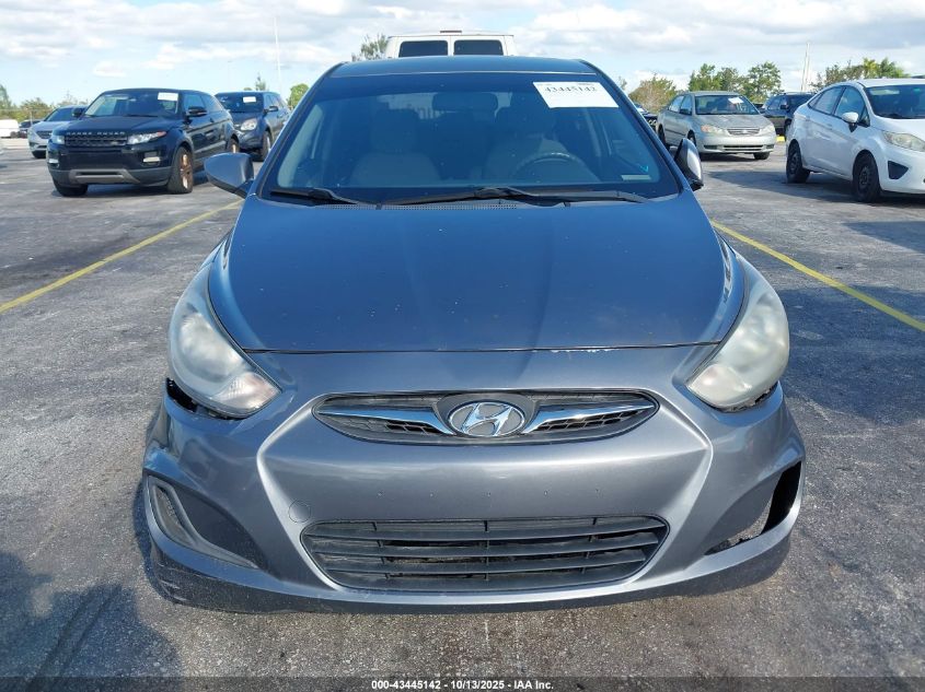 2014 Hyundai Accent Gls VIN: KMHCT4AE2EU588369 Lot: 43445142