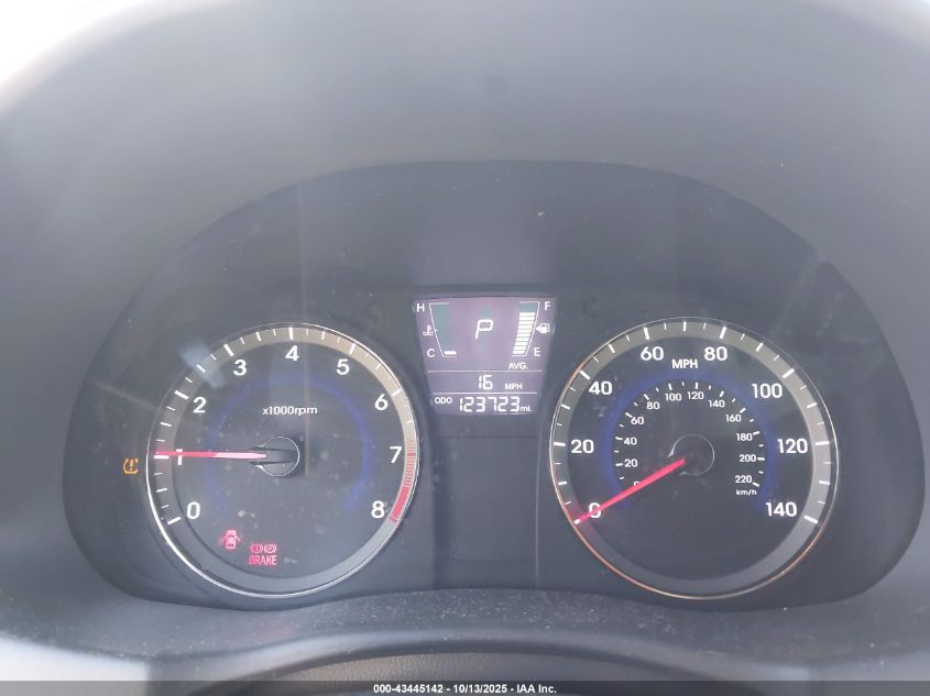 2014 Hyundai Accent Gls VIN: KMHCT4AE2EU588369 Lot: 43445142