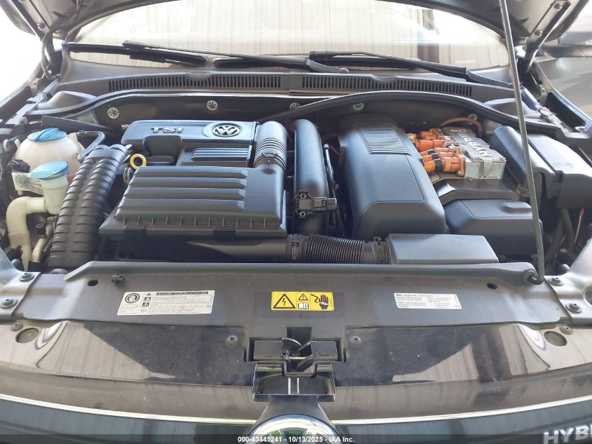 2013 Volkswagen Jetta Hybrid Sel VIN: 3VW637AJ5DM226097 Lot: 43445241