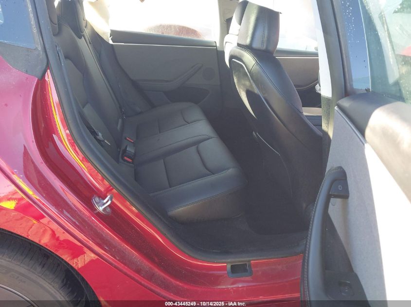 2025 Tesla Model 3 Long Range Rear-Wheel Drive VIN: 5YJ3E1EA4SF988006 Lot: 43445249