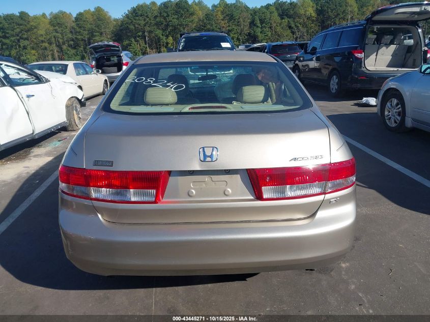 2003 Honda Accord 3.0 Ex VIN: 1HGCM66593A044652 Lot: 43445271