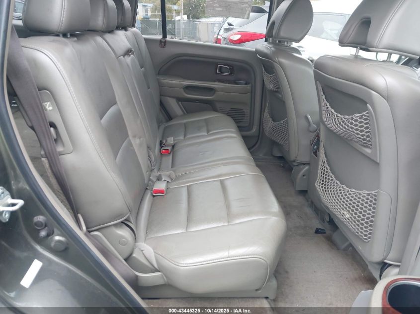 2006 Honda Pilot Ex-L VIN: 5FNYF18526B026388 Lot: 43445325