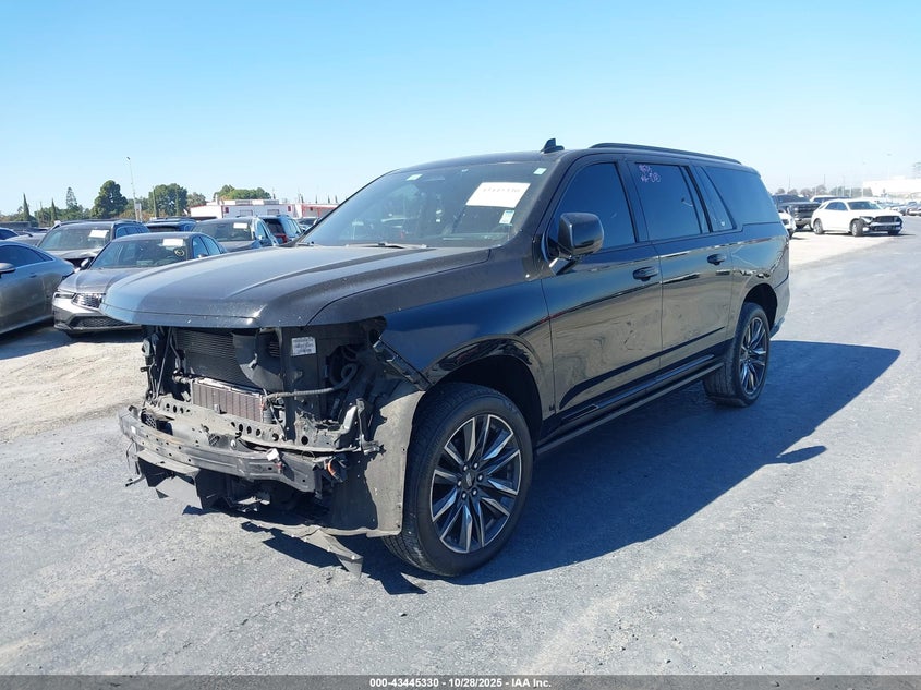 Vin: 1gys3pkt3nr277786, lot: 43940181, cadillac escalade esv 2wd sport 20222