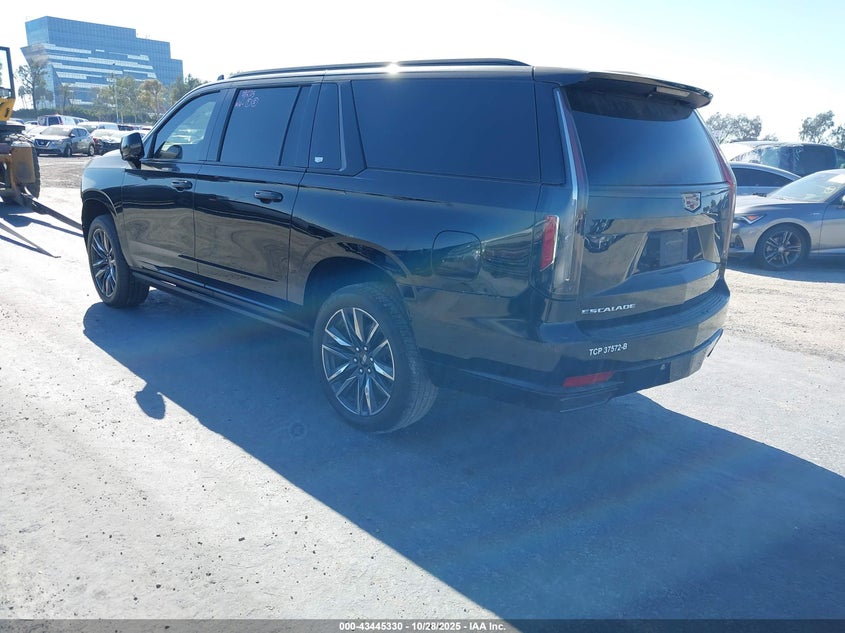 Vin: 1gys3pkt3nr277786, lot: 43940181, cadillac escalade esv 2wd sport 20223