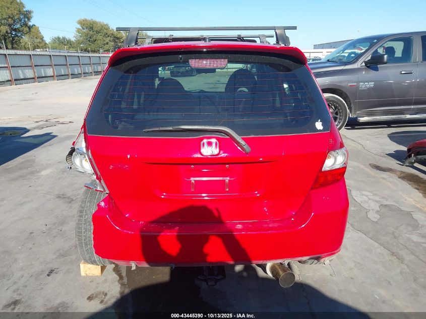 2008 Honda Fit Sport VIN: JHMGD37698S038517 Lot: 43445390