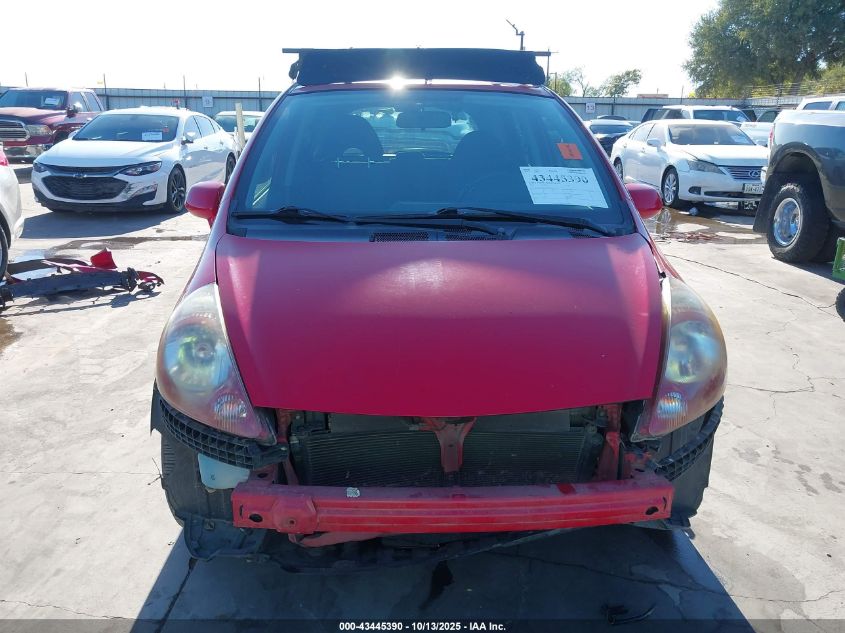 2008 Honda Fit Sport VIN: JHMGD37698S038517 Lot: 43445390