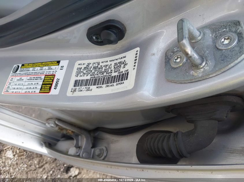 2010 Toyota Corolla Le VIN: 1NXBU4EE1AZ291042 Lot: 43445404