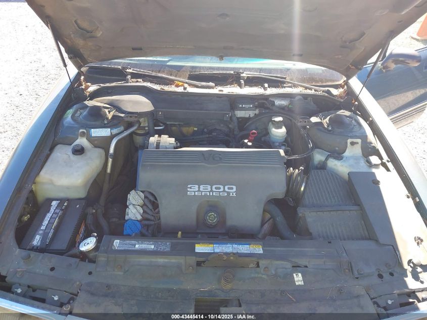 1996 Oldsmobile 98 Regency Elite VIN: 1G3CX52K7T4303097 Lot: 43445414