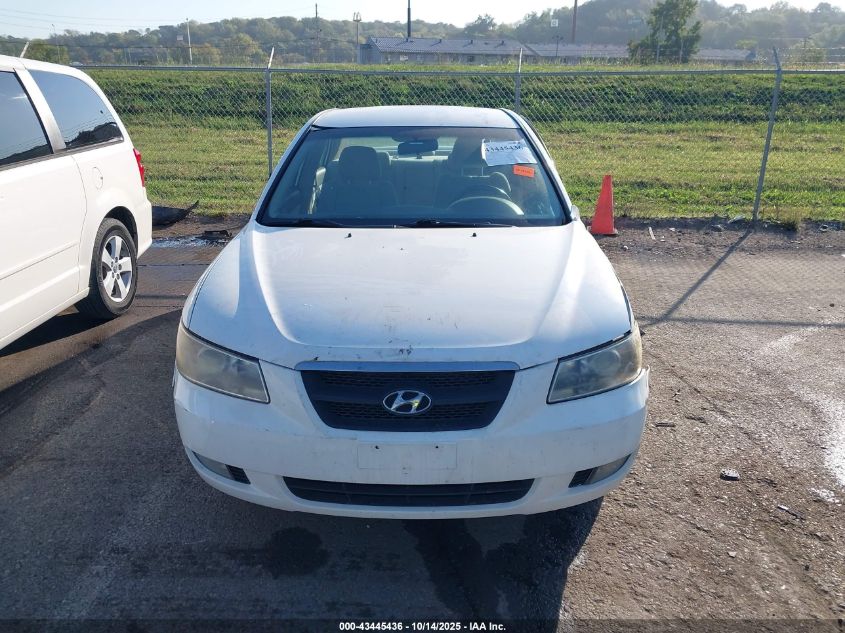 2006 Hyundai Sonata Gls VIN: 5NPEU46C46H064458 Lot: 43445436