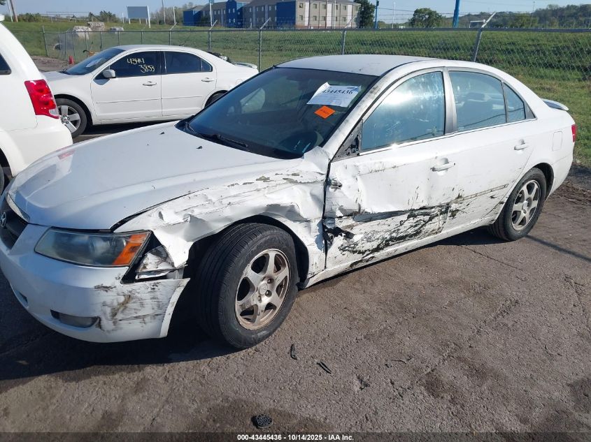 2006 Hyundai Sonata Gls VIN: 5NPEU46C46H064458 Lot: 43445436