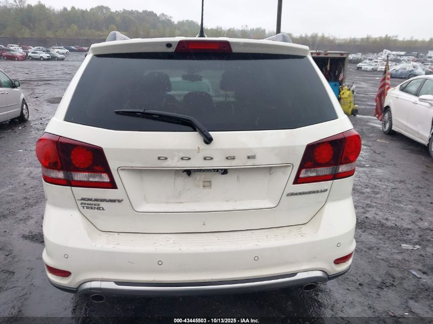 2016 Dodge Journey Crossroad Plus VIN: 3C4PDDGGXGT142740 Lot: 43445503