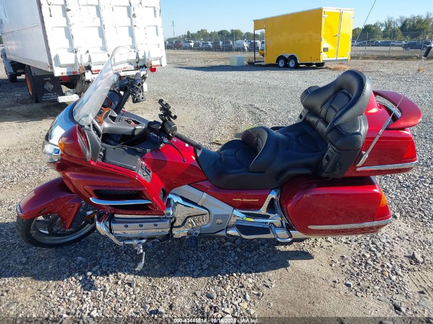 2001 Honda Gl1800 VIN: 1HFSC47011A001284 Lot: 43445514