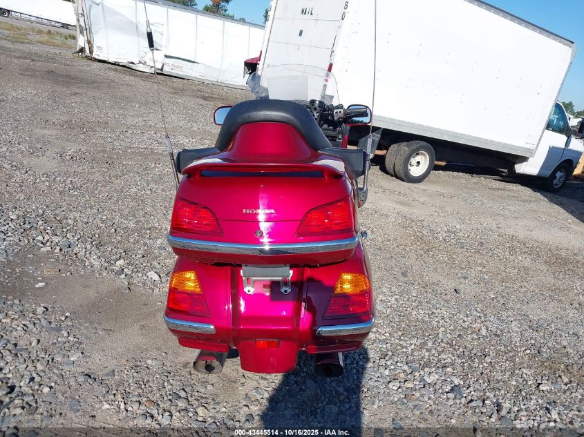 2001 Honda Gl1800 VIN: 1HFSC47011A001284 Lot: 43445514