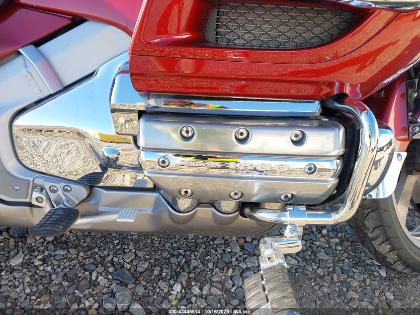 2001 Honda Gl1800 VIN: 1HFSC47011A001284 Lot: 43445514