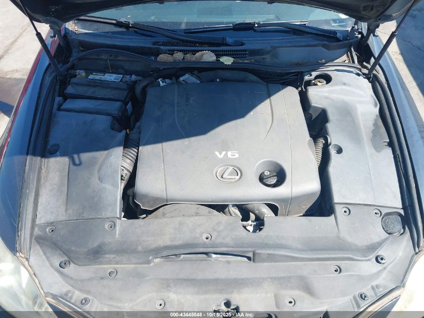 2006 Lexus Is 250 VIN: JTHBK262662004508 Lot: 43445548