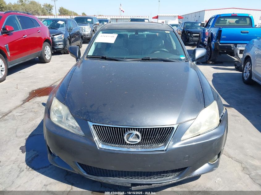 2006 Lexus Is 250 VIN: JTHBK262662004508 Lot: 43445548