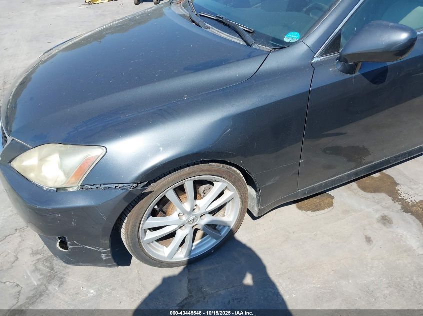 2006 Lexus Is 250 VIN: JTHBK262662004508 Lot: 43445548