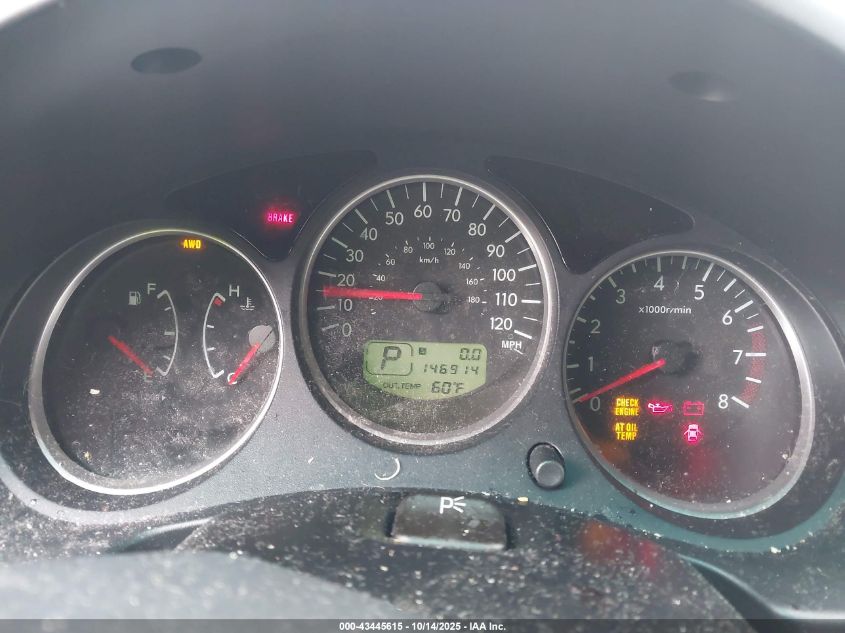 2006 Subaru Forester 2.5X VIN: JF1SG65696H740781 Lot: 43445615