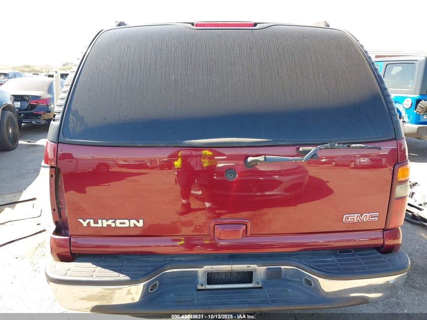 2003 GMC Yukon Sle VIN: 1GKEC13V53R293361 Lot: 43445631