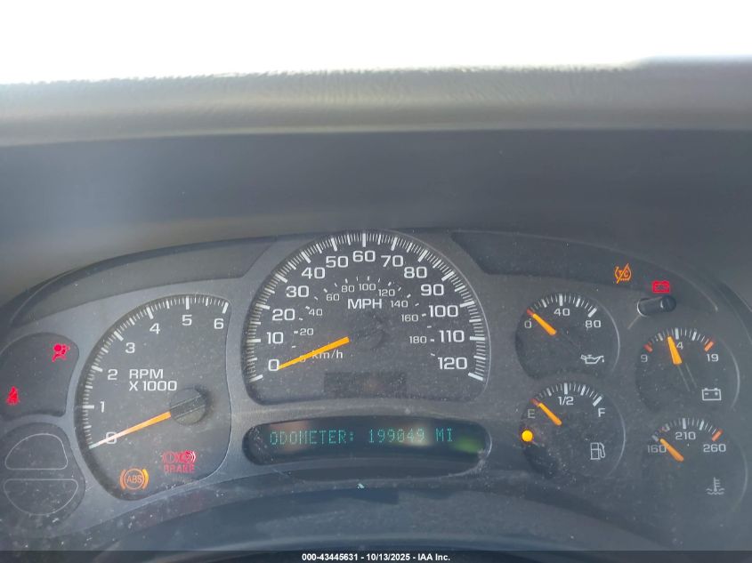 2003 GMC Yukon Sle VIN: 1GKEC13V53R293361 Lot: 43445631