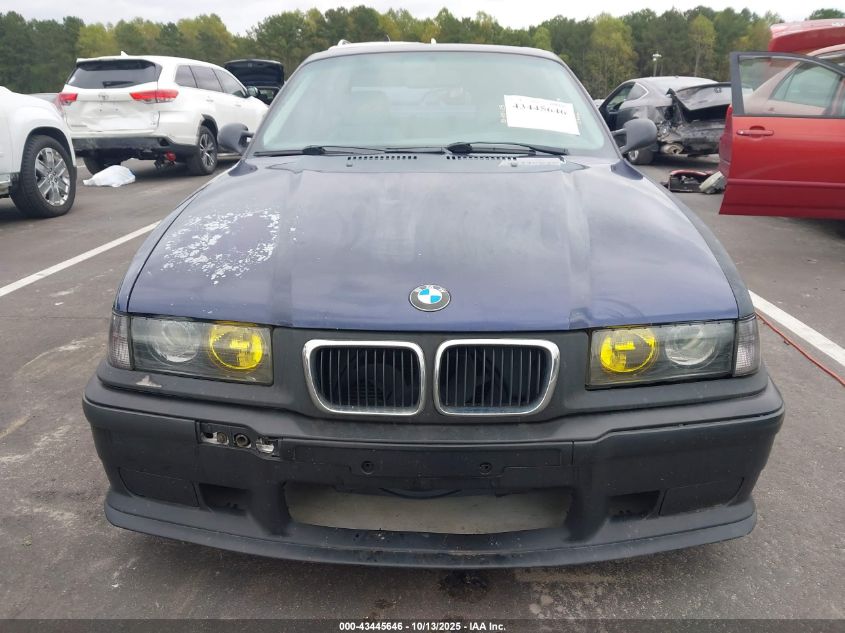1997 BMW 328Is VIN: WBABG2320VET34596 Lot: 43445646