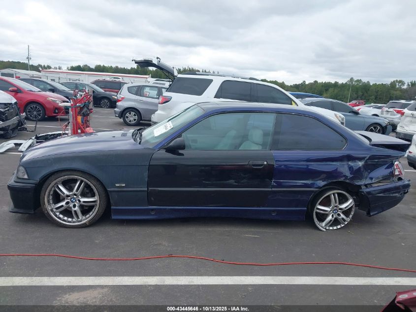 1997 BMW 328Is VIN: WBABG2320VET34596 Lot: 43445646