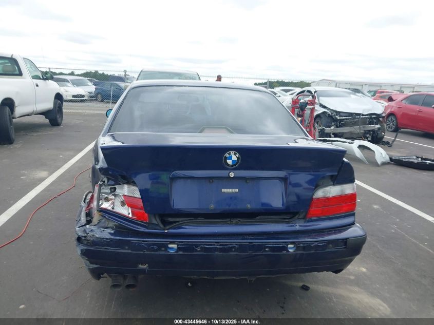 1997 BMW 328Is VIN: WBABG2320VET34596 Lot: 43445646
